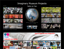 Tablet Screenshot of imaginarymuseum.org